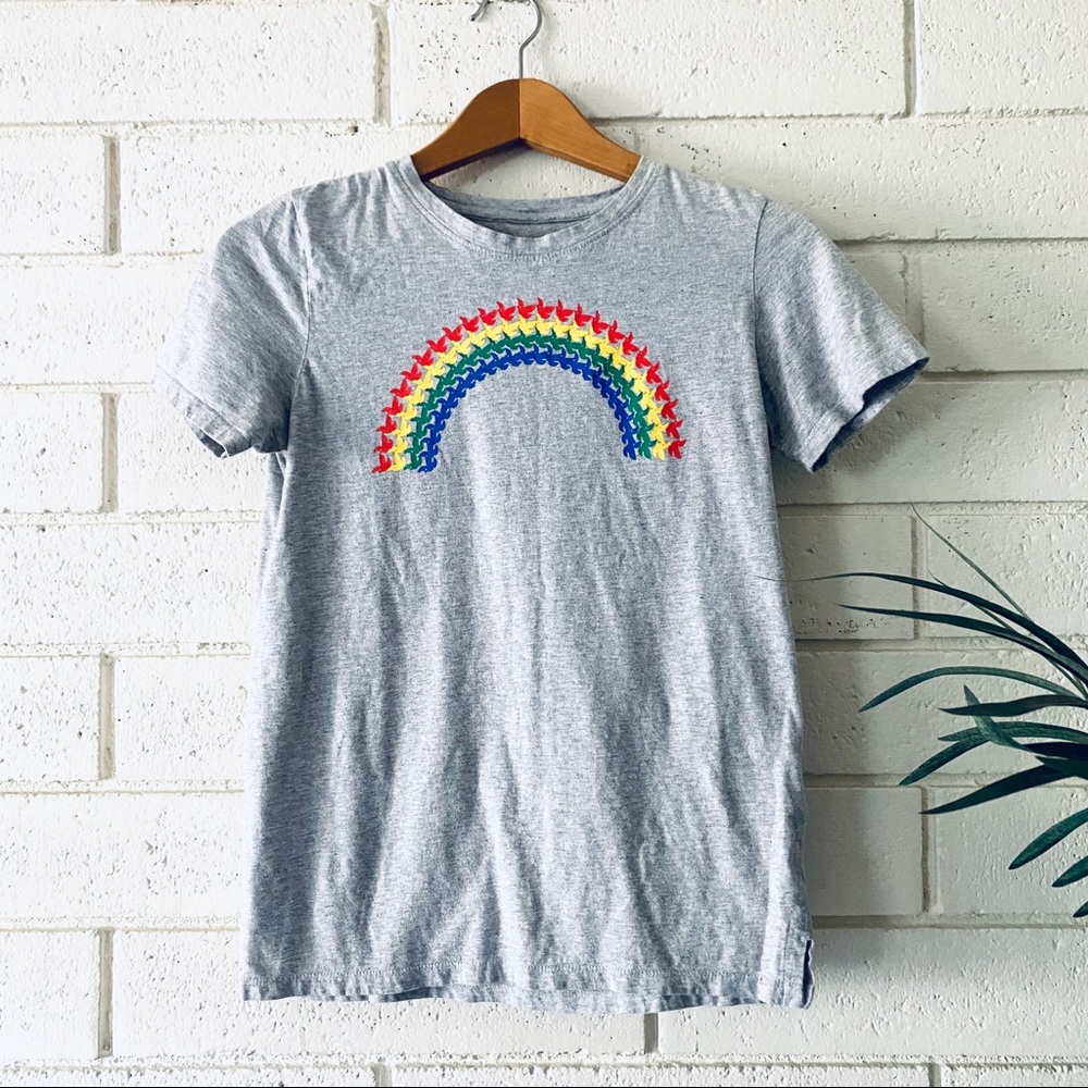 People Tree Organic Rainbow T-Shirt